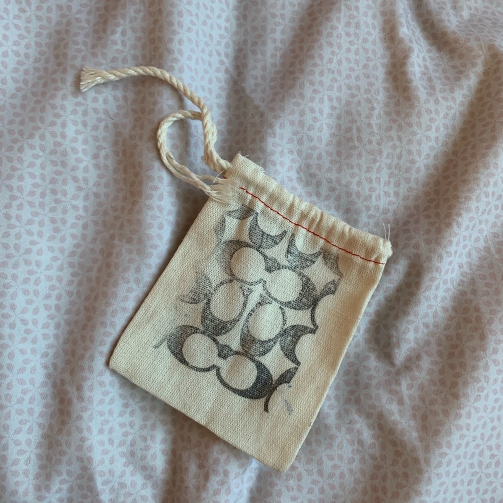 (COACH) mini pouch from NYC popup